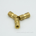 High Quality brass female threaded insert M2.5M3M4M5 nut